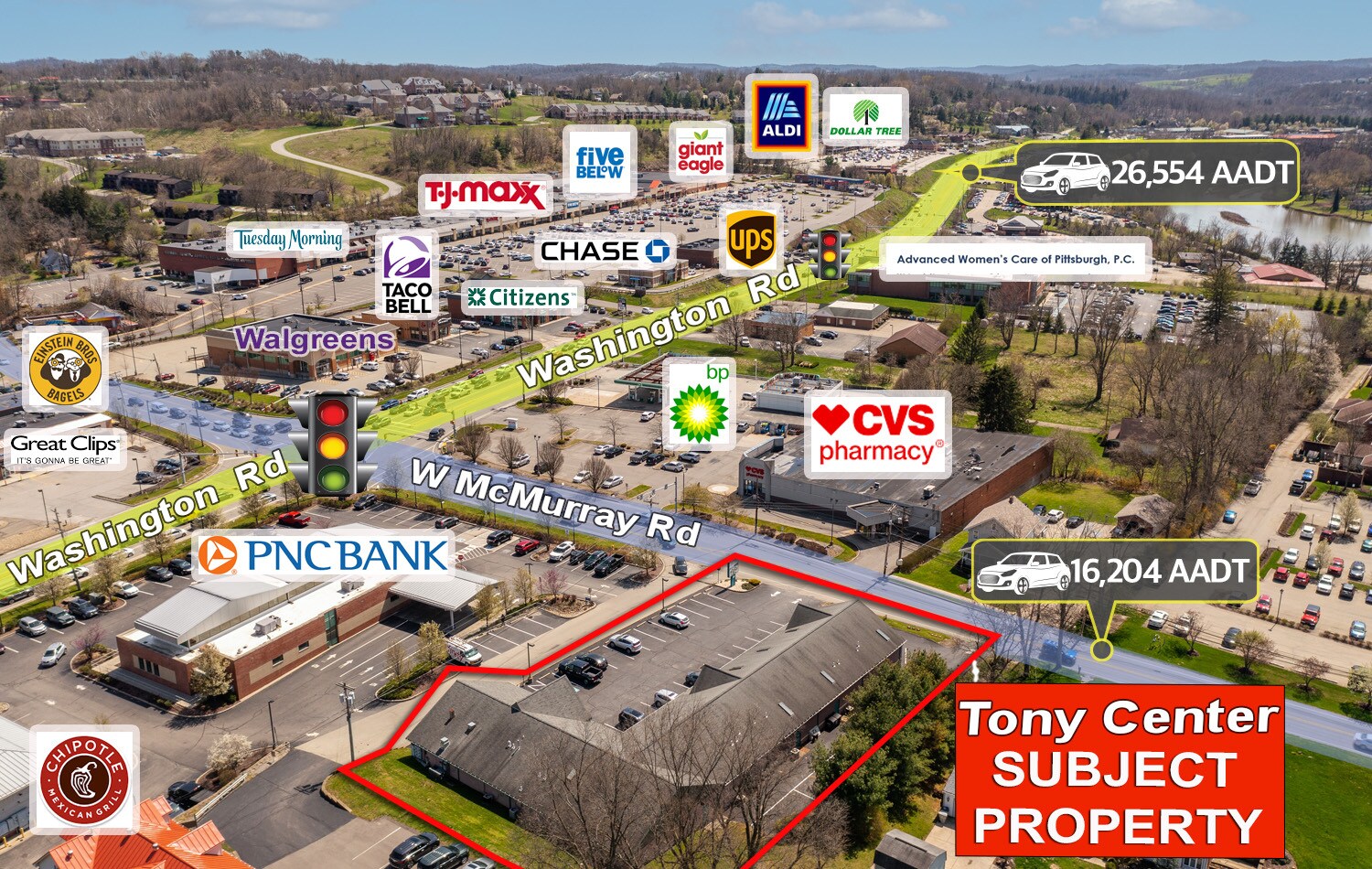 110 W McMurray Rd, McMurray, PA for Sale