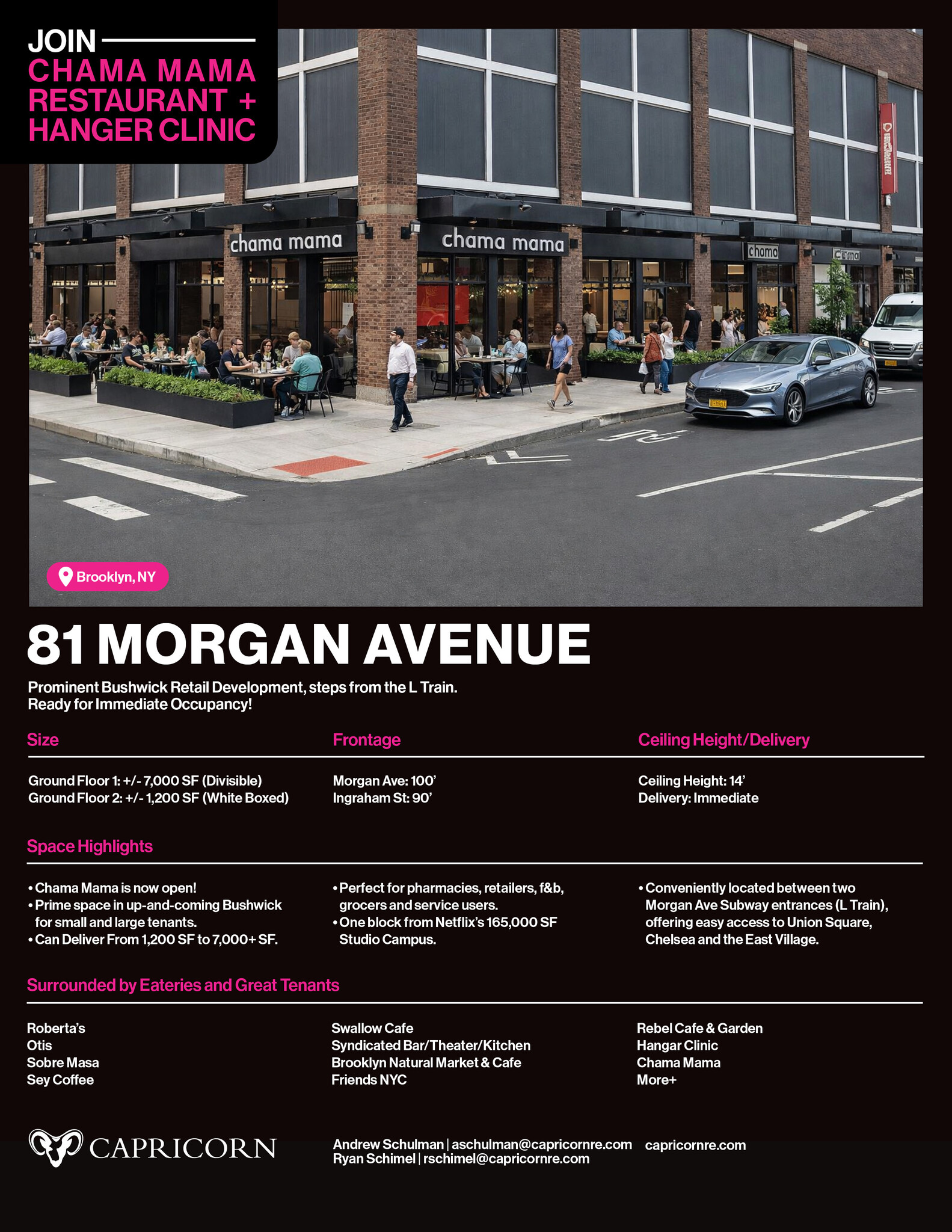 81 Morgan Ave, Brooklyn, NY for Rent