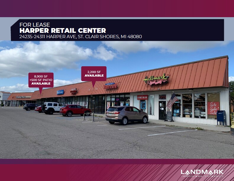 24235-24311 Harper Ave, Saint Clair Shores, MI for Rent