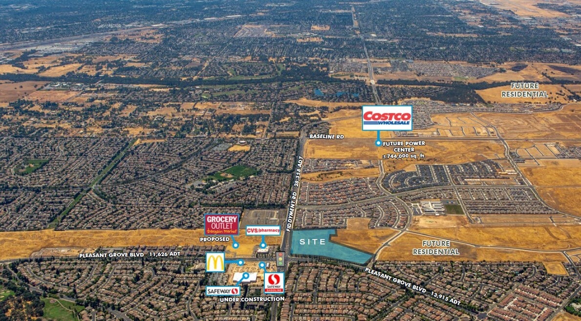 SWC Fiddyment & Pleasant Grove, Roseville, CA for Rent