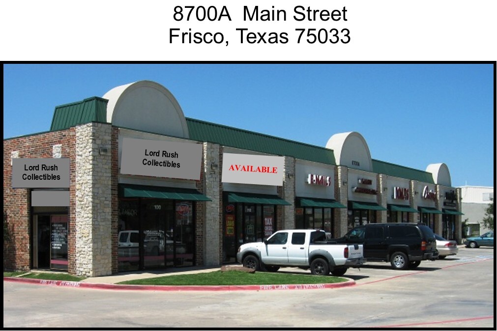 8700A Main St, Frisco, TX for Rent
