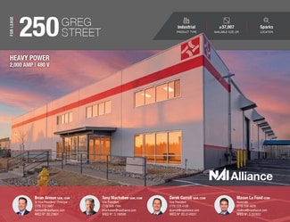 Sparks, NV Industrial - 120 Greg St