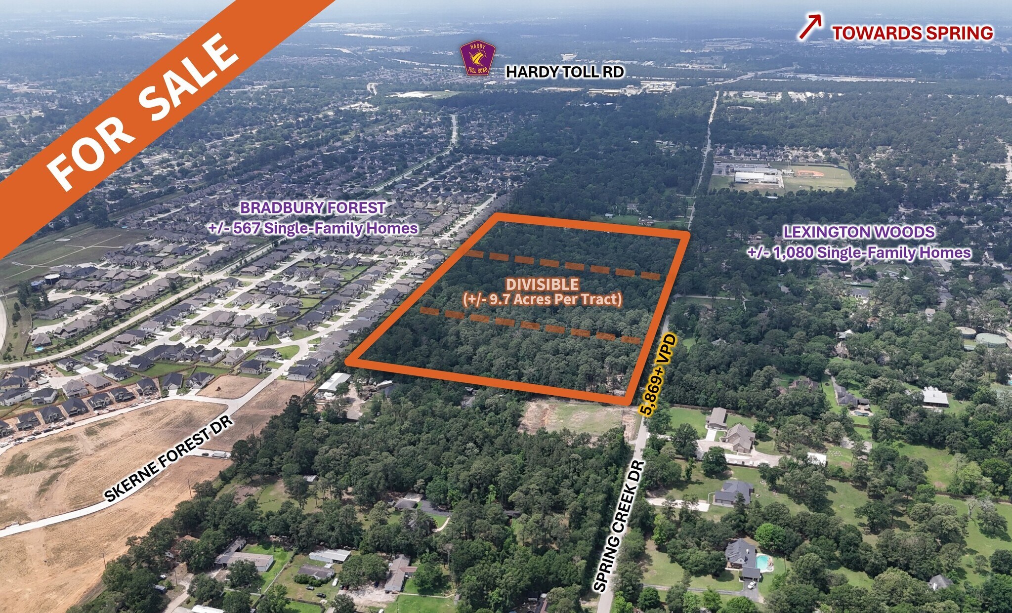3330 Spring Creek Dr, Spring, TX for Sale