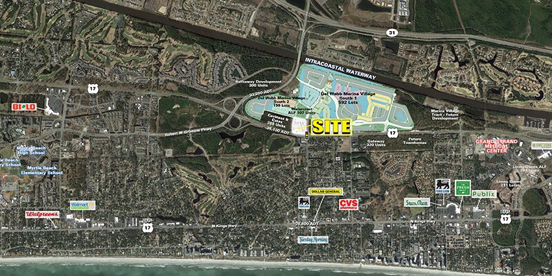 Hwy 17 & 62nd Ave, Myrtle Beach, SC for Rent