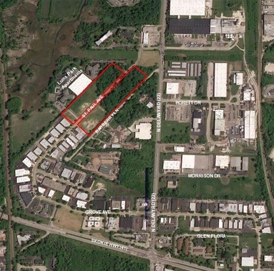 1800 St Paul Ave Gurnee, IL 60031 Land Property for Sale on