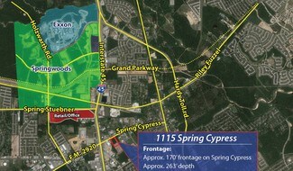 Spring, TX Commercial Land - 1115 Spring Cypress Rd