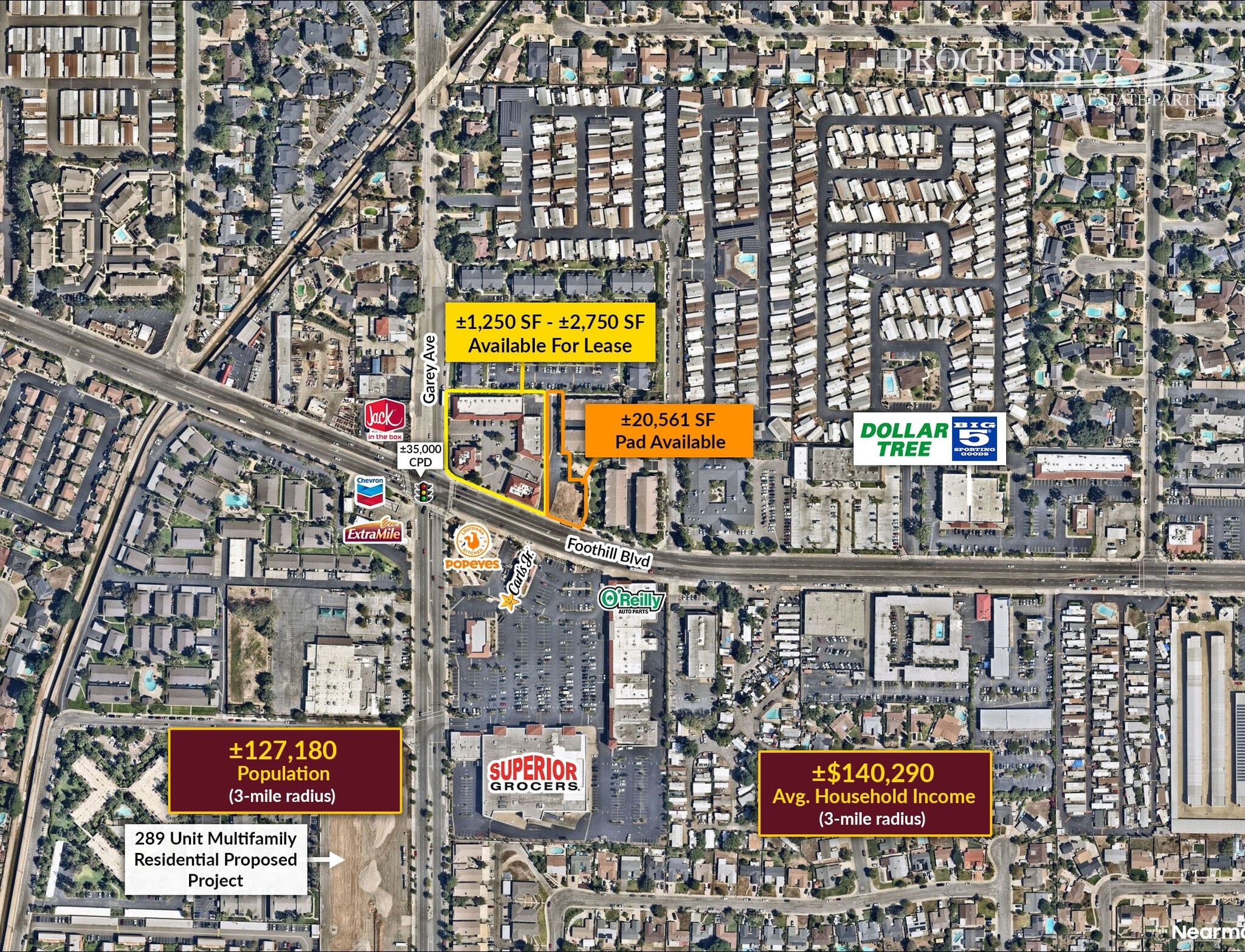 101 E Foothill Blvd, Pomona, CA for Rent