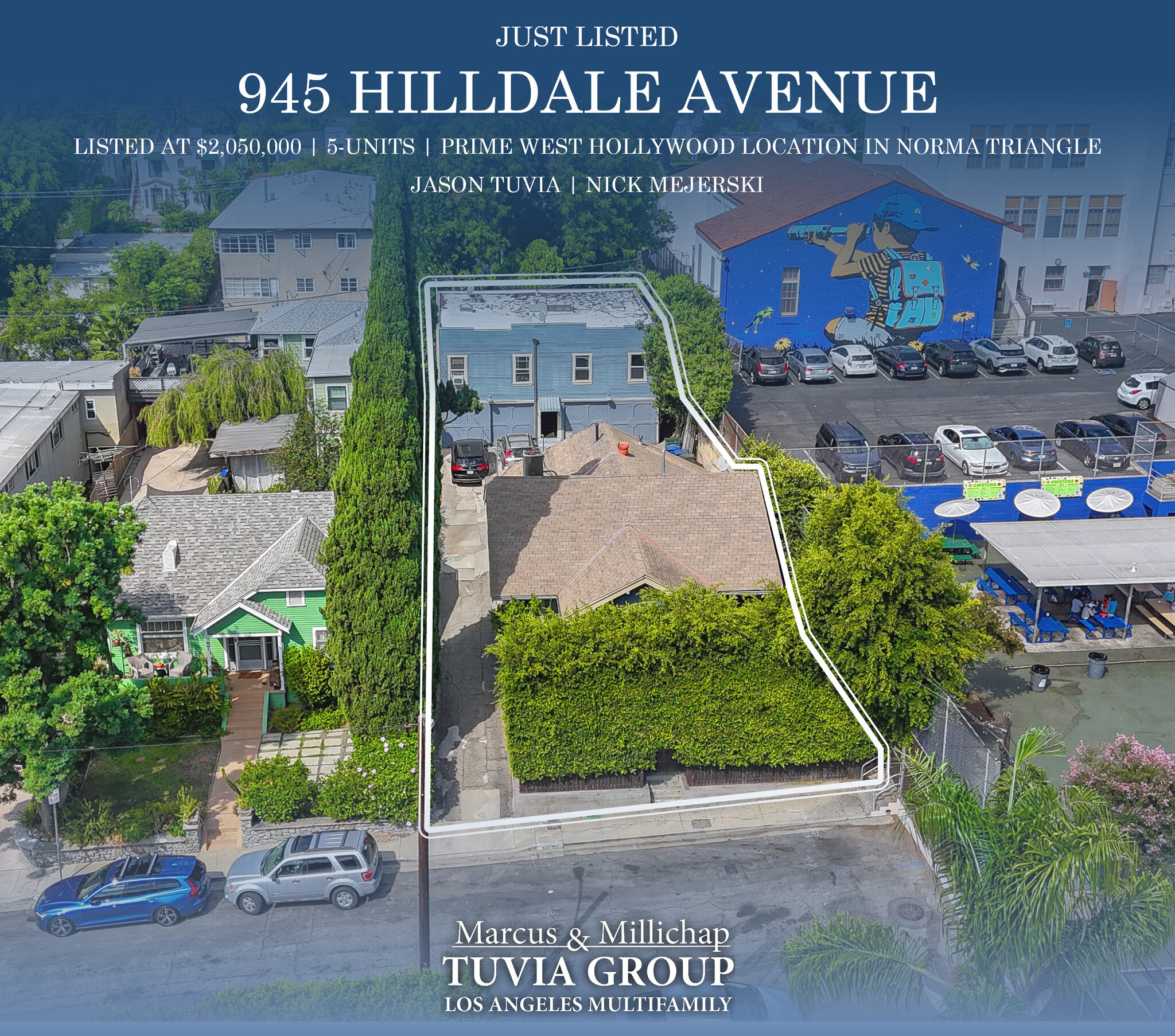 945 Hilldale Ave, West Hollywood, CA for Sale