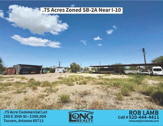 Tucson, AZ Commercial Land - 250 E 35th St
