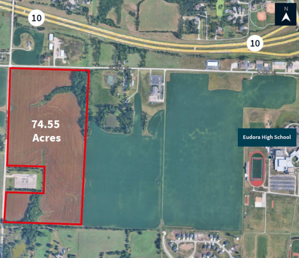 1018-1050 W 20th st, Eudora, KS for Sale