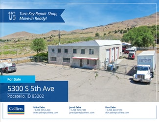 Pocatello, ID Industrial - 5300 S 5th Ave Pocatello, ID Industrial - 5300 S 5th Ave
