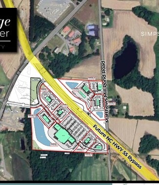 Angier, NC Commercial Land - 7360 NC 210 N