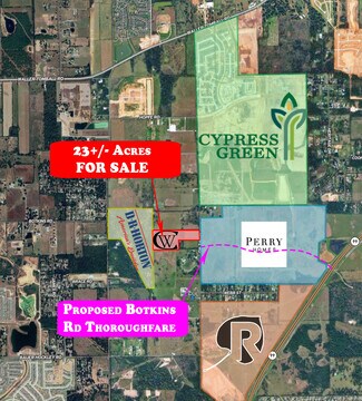 Hockley, TX Commercial Land - 1 Hopfe rd