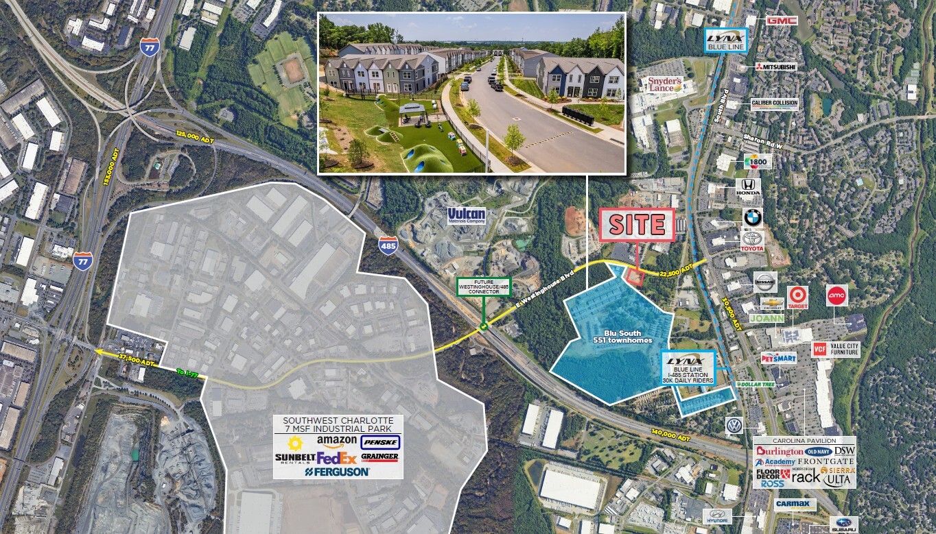 920 Blu Central rd, Pineville, NC for Rent
