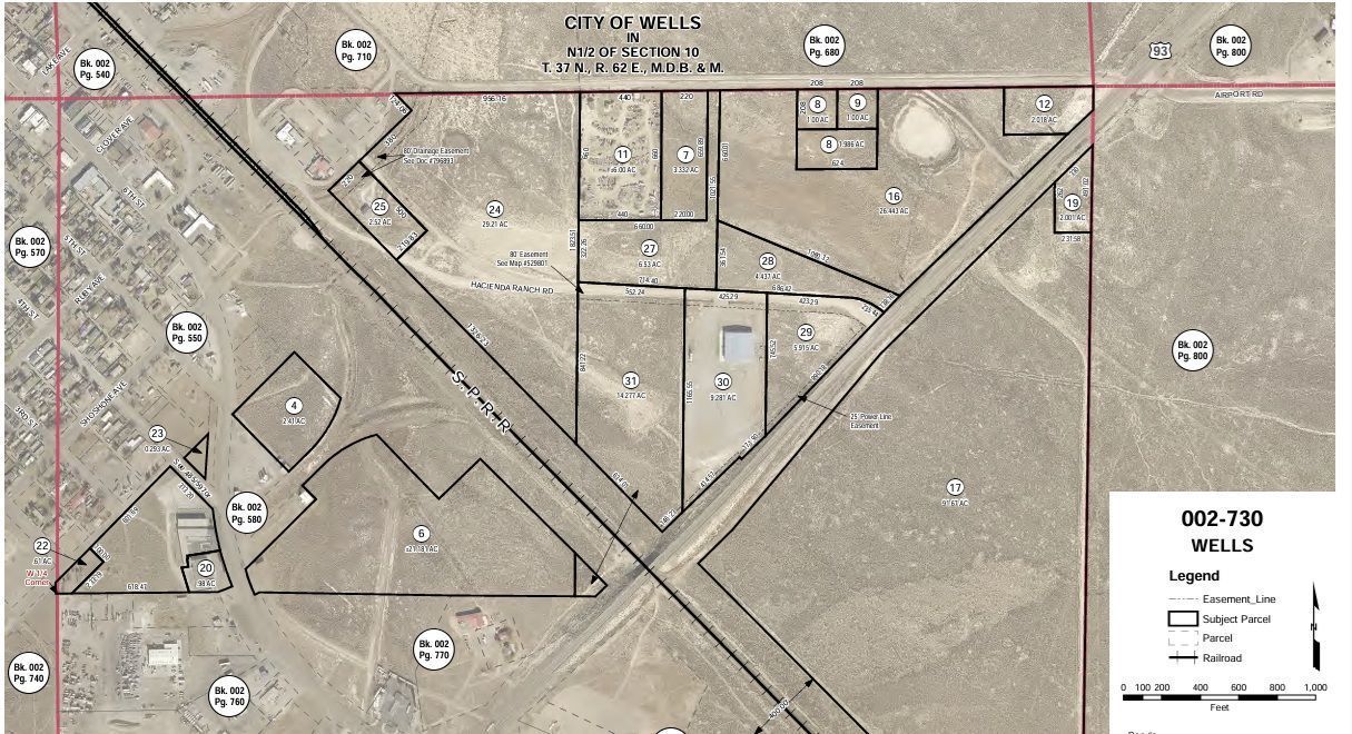 TBD US 93 (002-730-029) hwy, Wells, NV for Sale