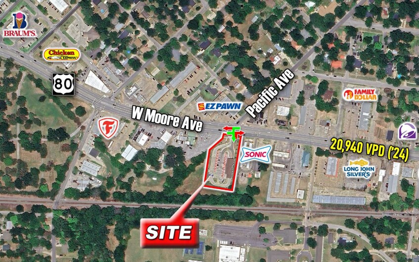 801 W Moore Ave, Terrell, TX for Rent