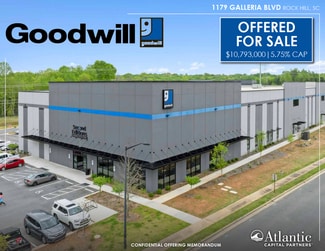 Rock Hill, SC Warehouse - 1179 Galleria Blvd