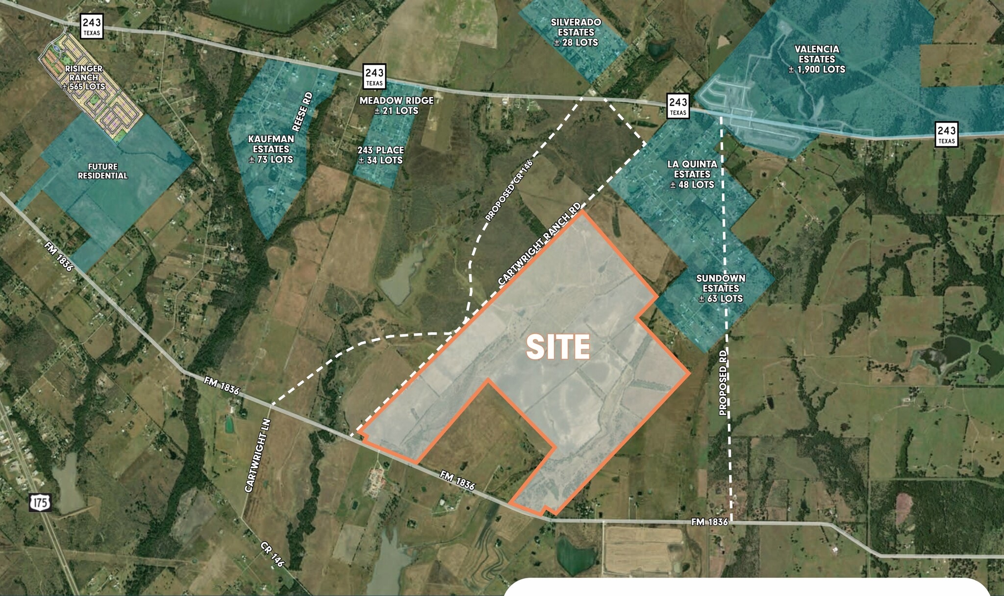 FM 1836 Rd, Kaufman, TX for Sale