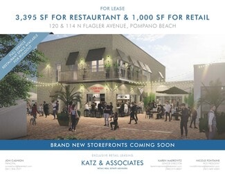 Pompano Beach, FL Retail - 114-120 N Flagler Ave Pompano Beach, FL Retail - 114-120 N Flagler Ave