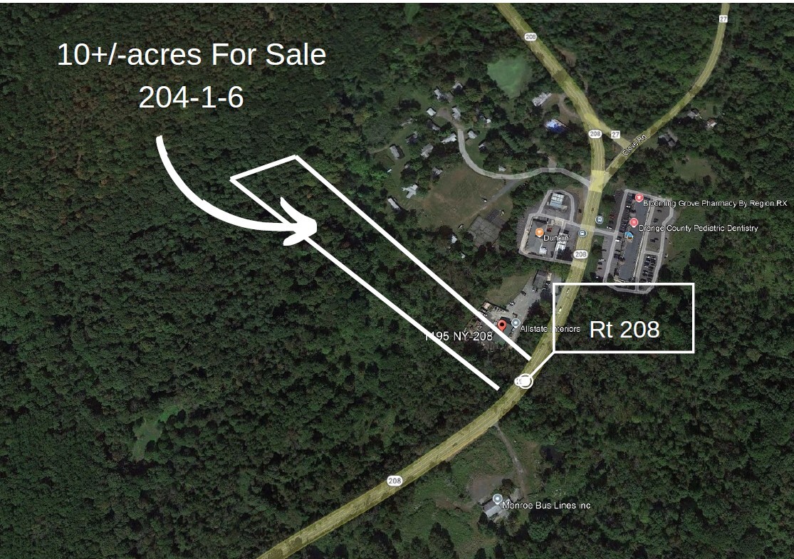 0 NY State Route 208, Monroe, NY for Sale