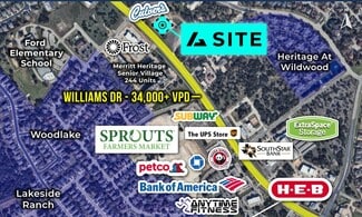 Georgetown, TX Retail - Williams Dr and Verde Vista Rd