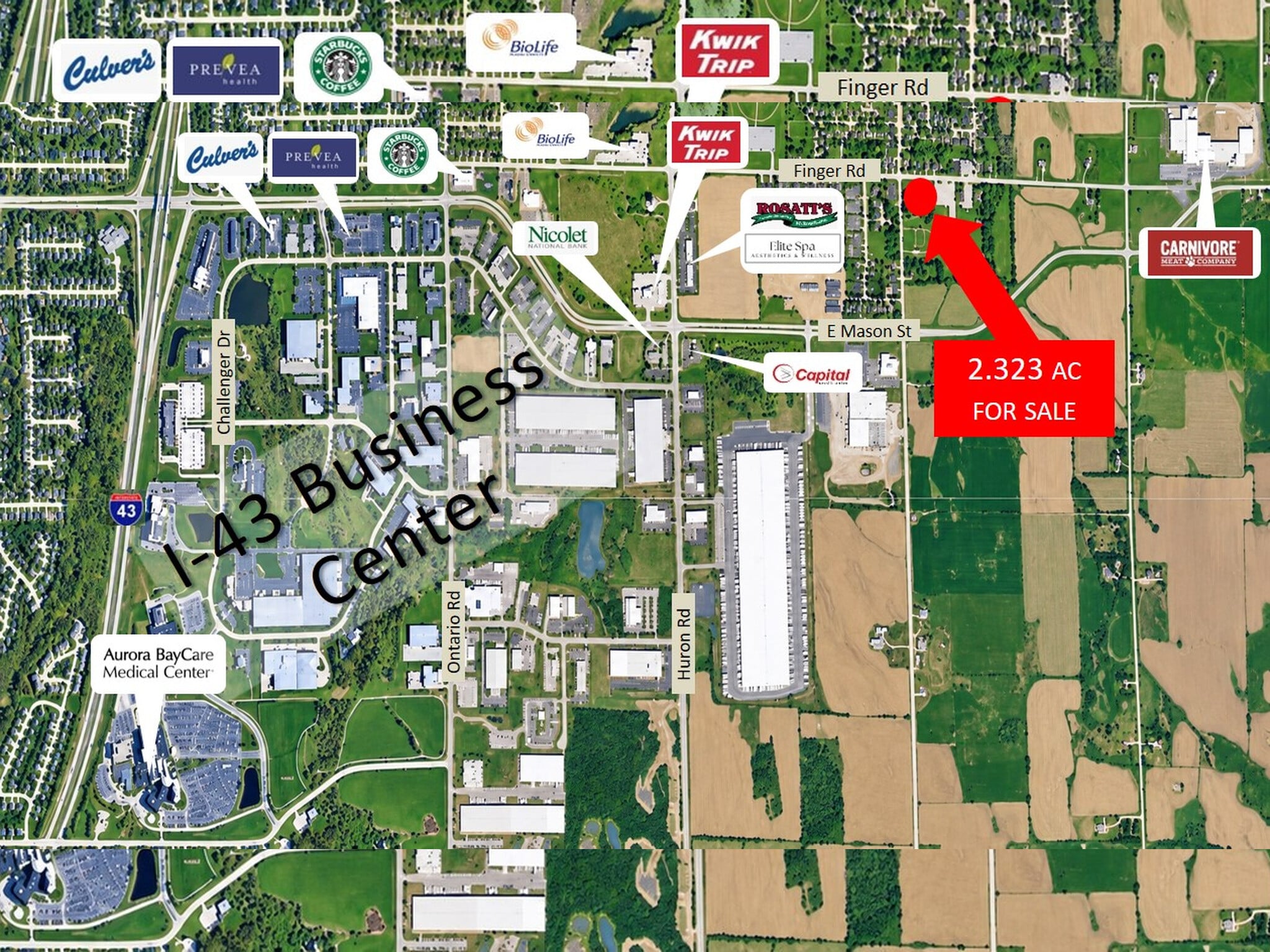 3520 Finger Rd, Green Bay, WI for Sale