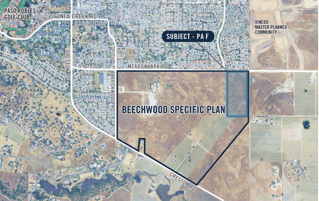 SE Corner Airport Rd and Meadowlark rd, Paso Robles, CA for Sale