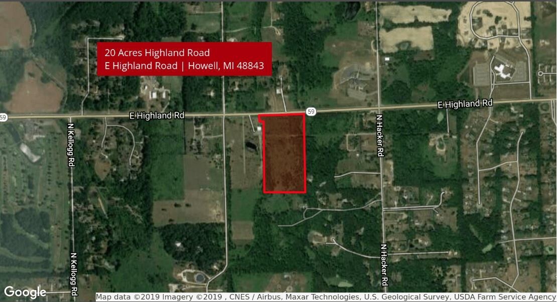 0 E Highland Rd Howell, MI 48843 Land Property for Sale on