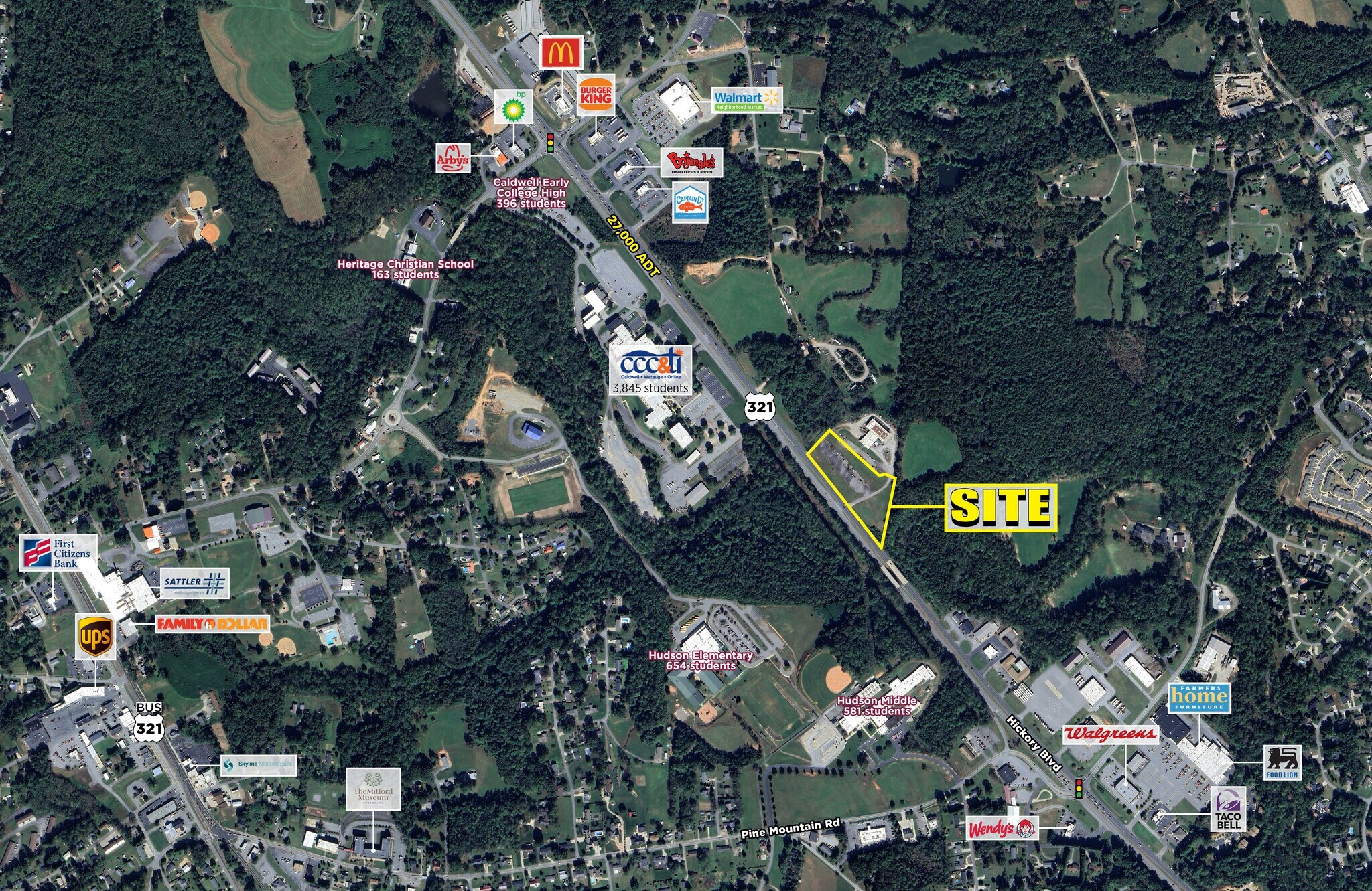 2829 Hickory blvd, Hudson, NC for Rent