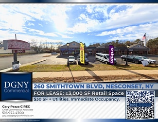 Nesconset, NY Retail - 260 Smithtown Blvd