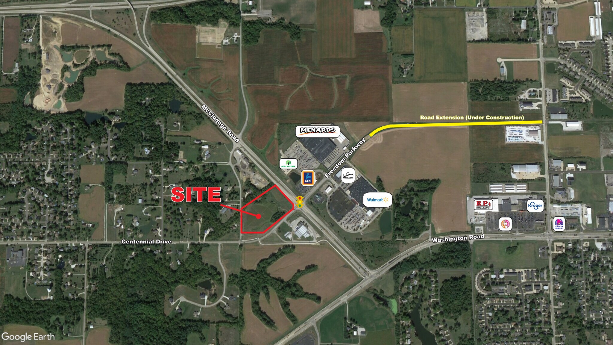 McClugage Rd @ Centennial Drive, Washington, IL for Rent
