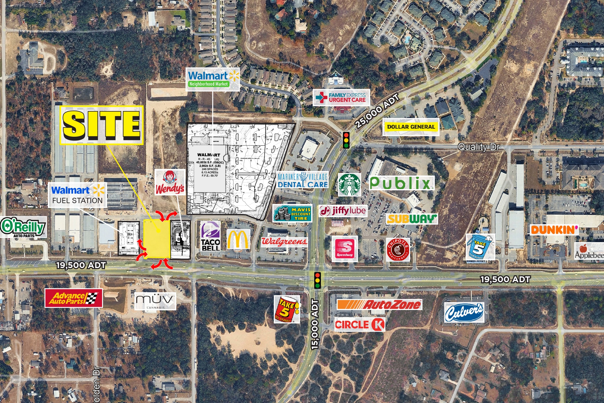 County Line Road @ Mariner Blvd, Spring Hill, FL for Rent