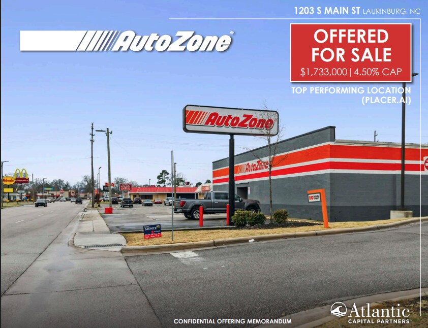 1203 S Main St, Laurinburg, NC for Sale