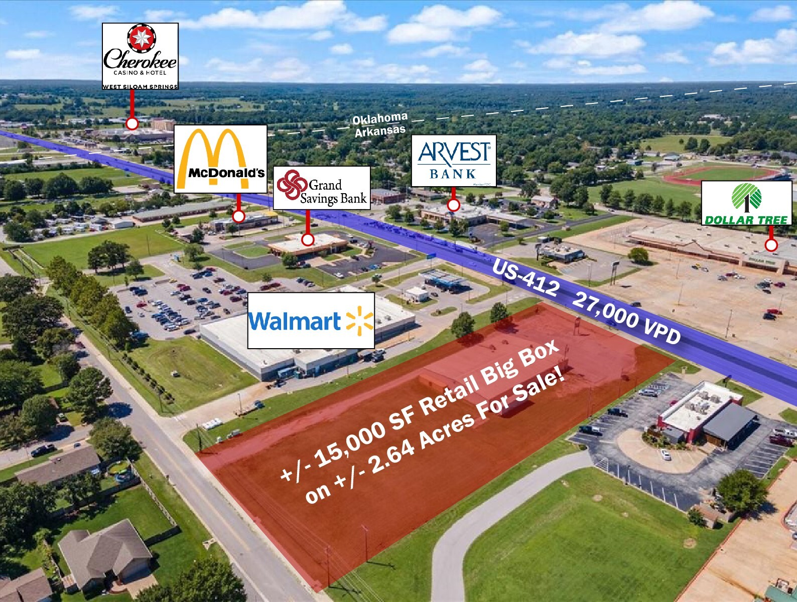 1490 Highway 412 W, Siloam Springs, AR for Sale