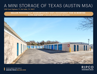 Del Valle, TX Self-Storage Facilities - 2381 Highway 71 E