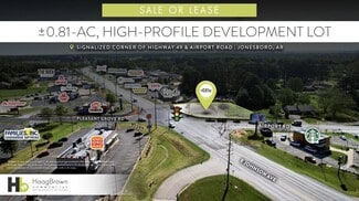 Jonesboro, AR Commercial Land - 1722 Airport Rd Jonesboro, AR Commercial Land - 1722 Airport Rd