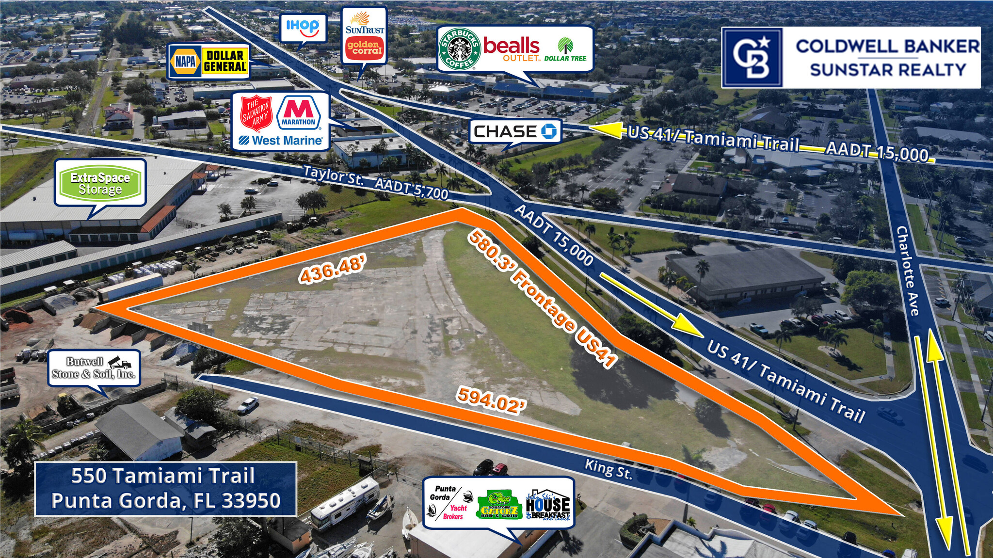 500-600 Tamiami Trail, Punta Gorda, FL for Sale