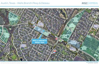 Pflugerville, TX Commercial Land - SWC Wells Branch Pkwy @ Dessau Rd.