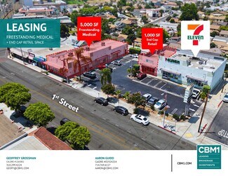 Los Angeles, CA Office/Retail, Medical, Retail - 3513-3517 E 1st St