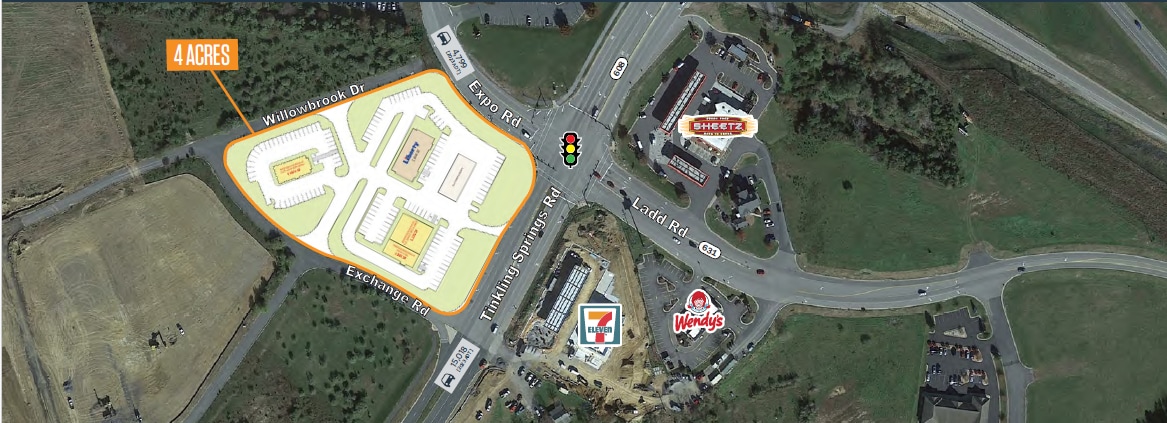 Tinkling Springs Rd and Expo Rd, Fishersville, VA for Rent