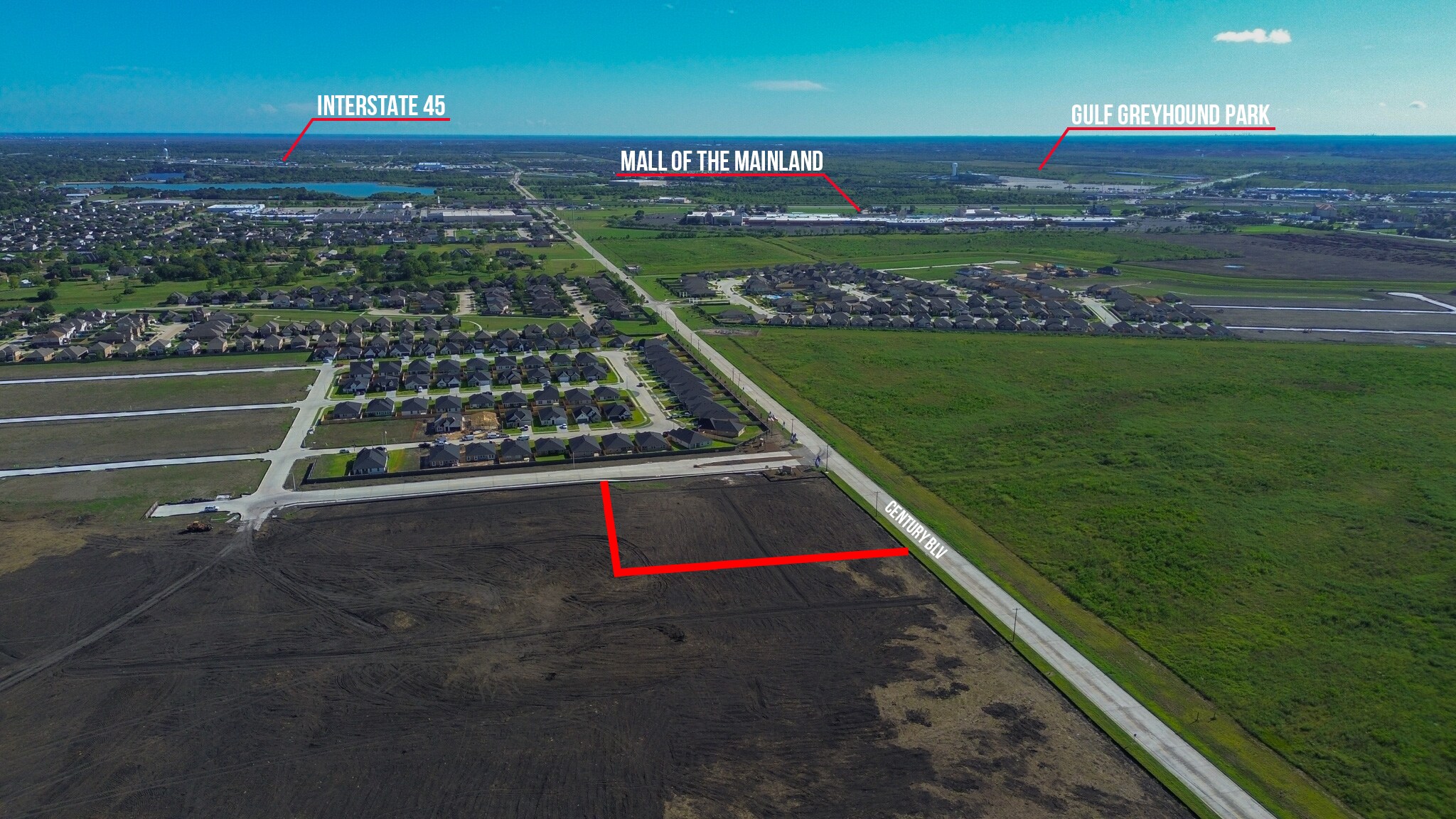 Century Blvd @ Central Parkway, Texas City, TX for Sale