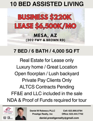 Mesa, AZ Medical - West Side of Brown Rd & 202 Fwy