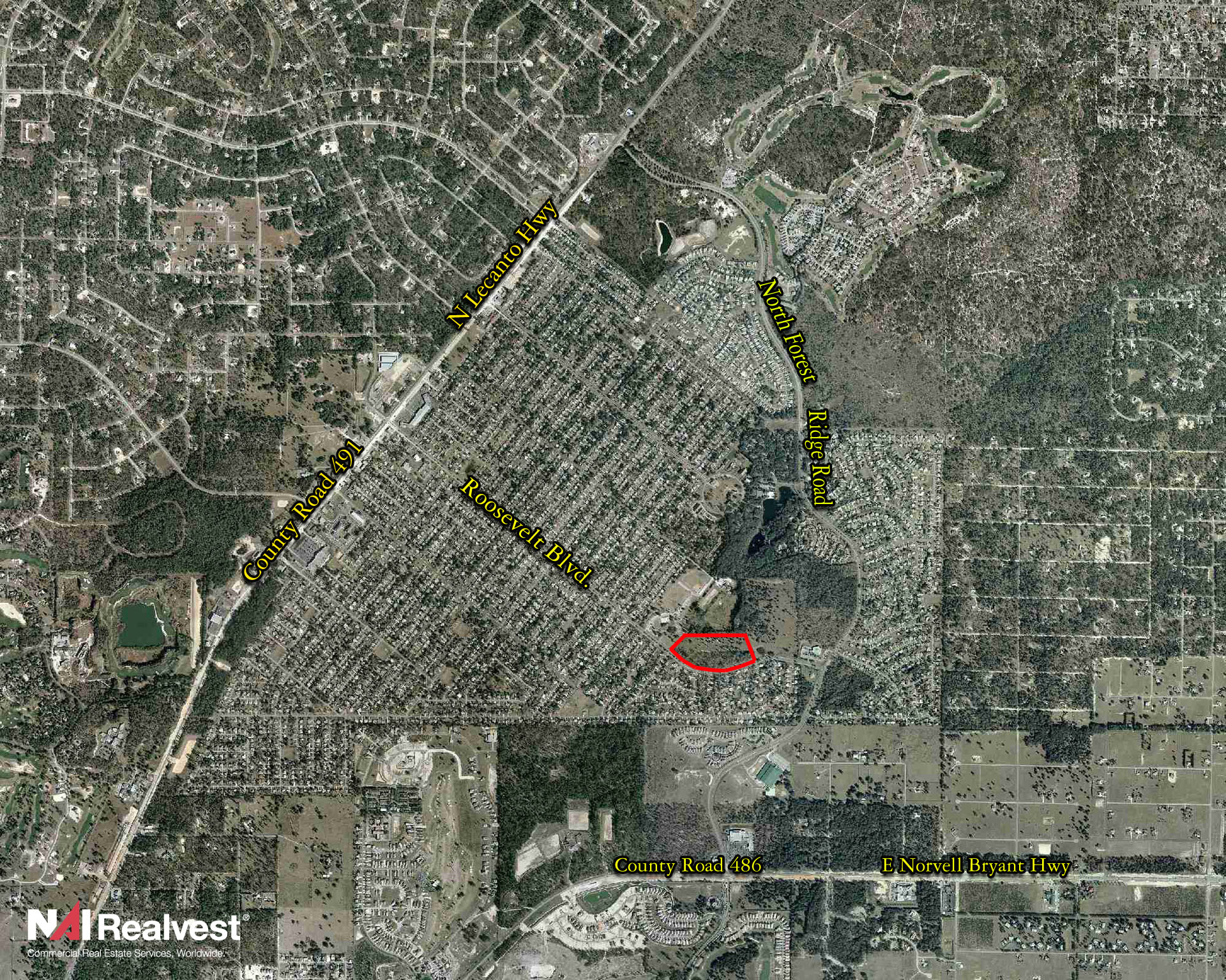 Roosevelt Blvd & N Forest Ridge Blvd, Beverly Hills, FL for Sale