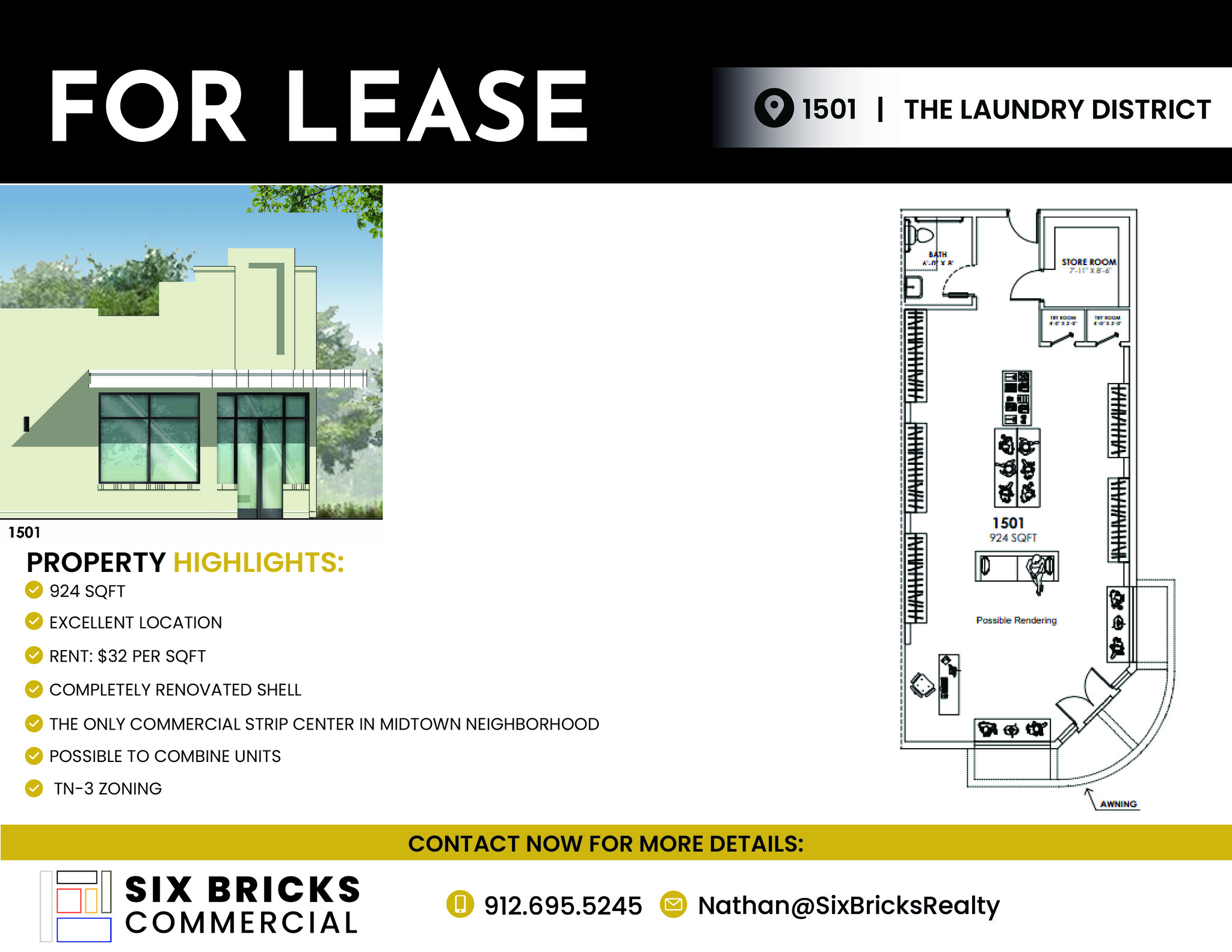 1501 Paulsen St, Savannah, GA for Rent