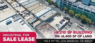 Los Angeles, CA Industrial - 745 E 14th Pl Los Angeles, CA Industrial - 745 E 14th Pl