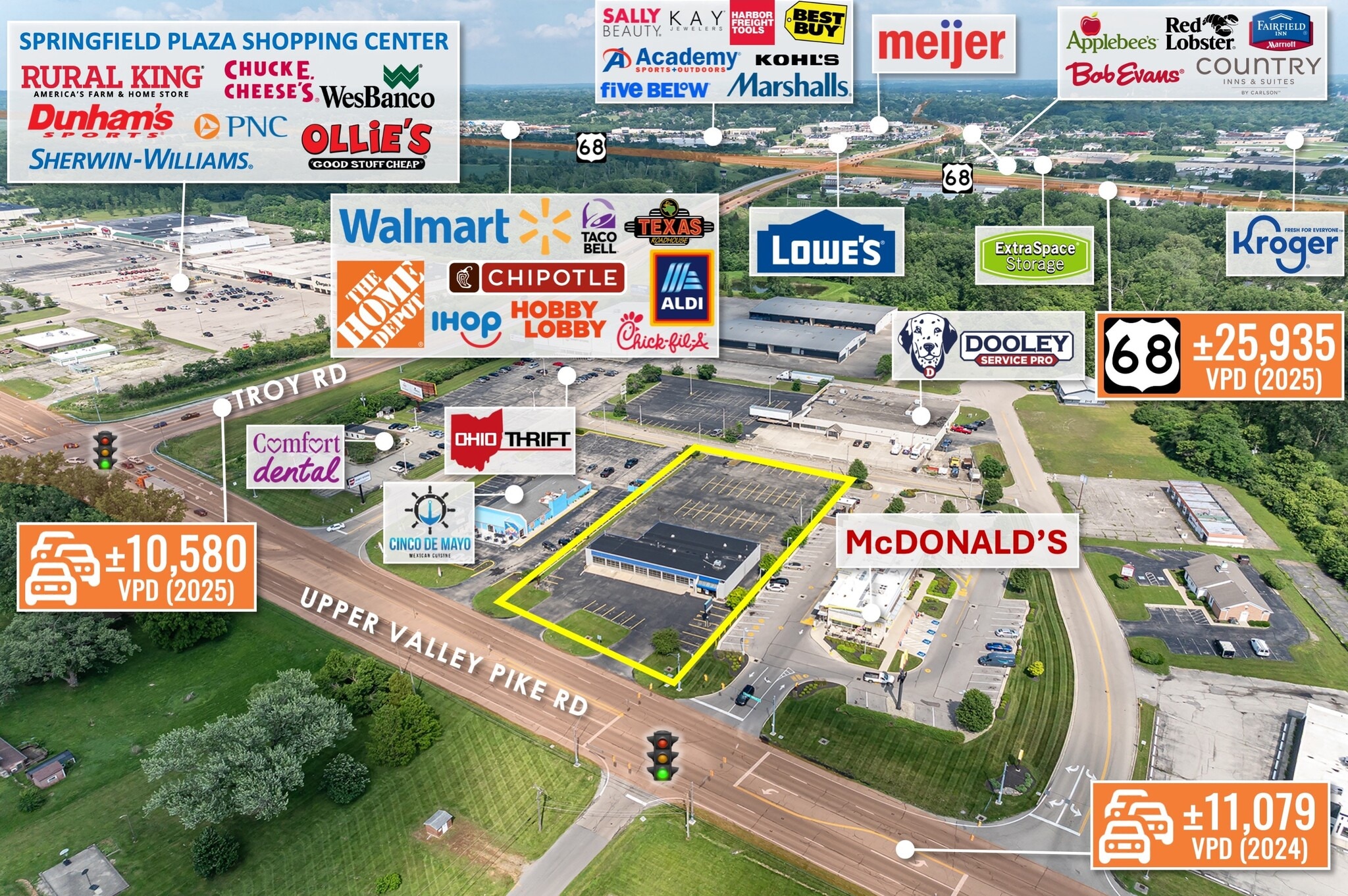 1180 Upper Valley Pike, Springfield, OH for Sale