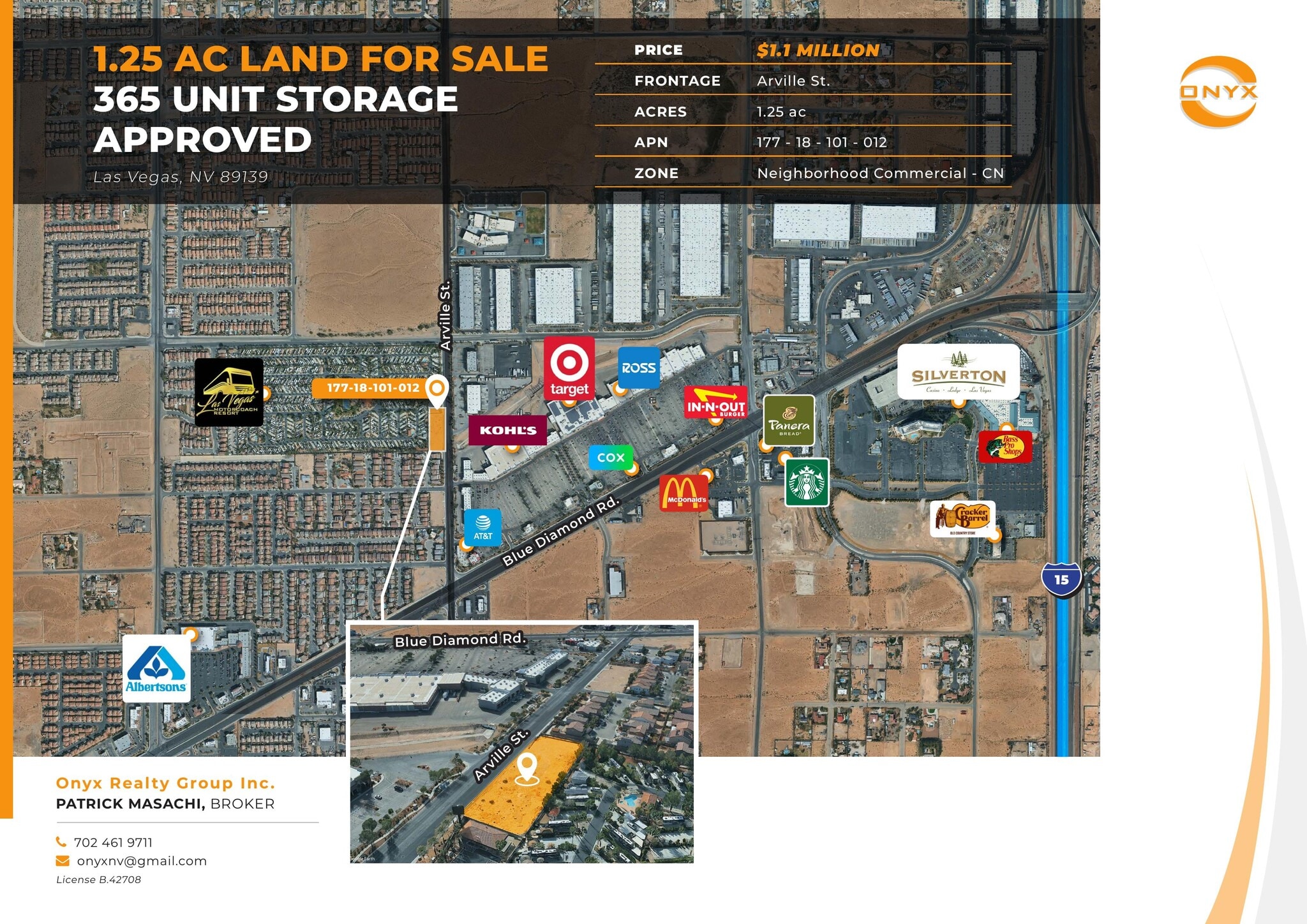 8275 Arville Street, Las Vegas, NV for Sale