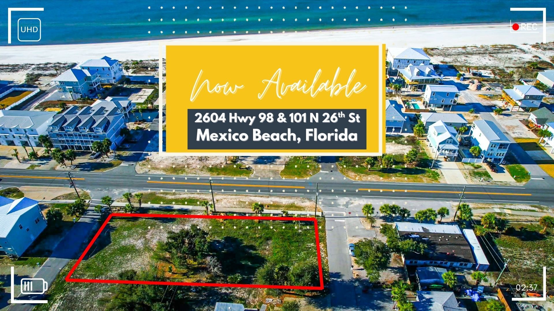 2604 Highway 98, Mexico Beach, FL for Sale