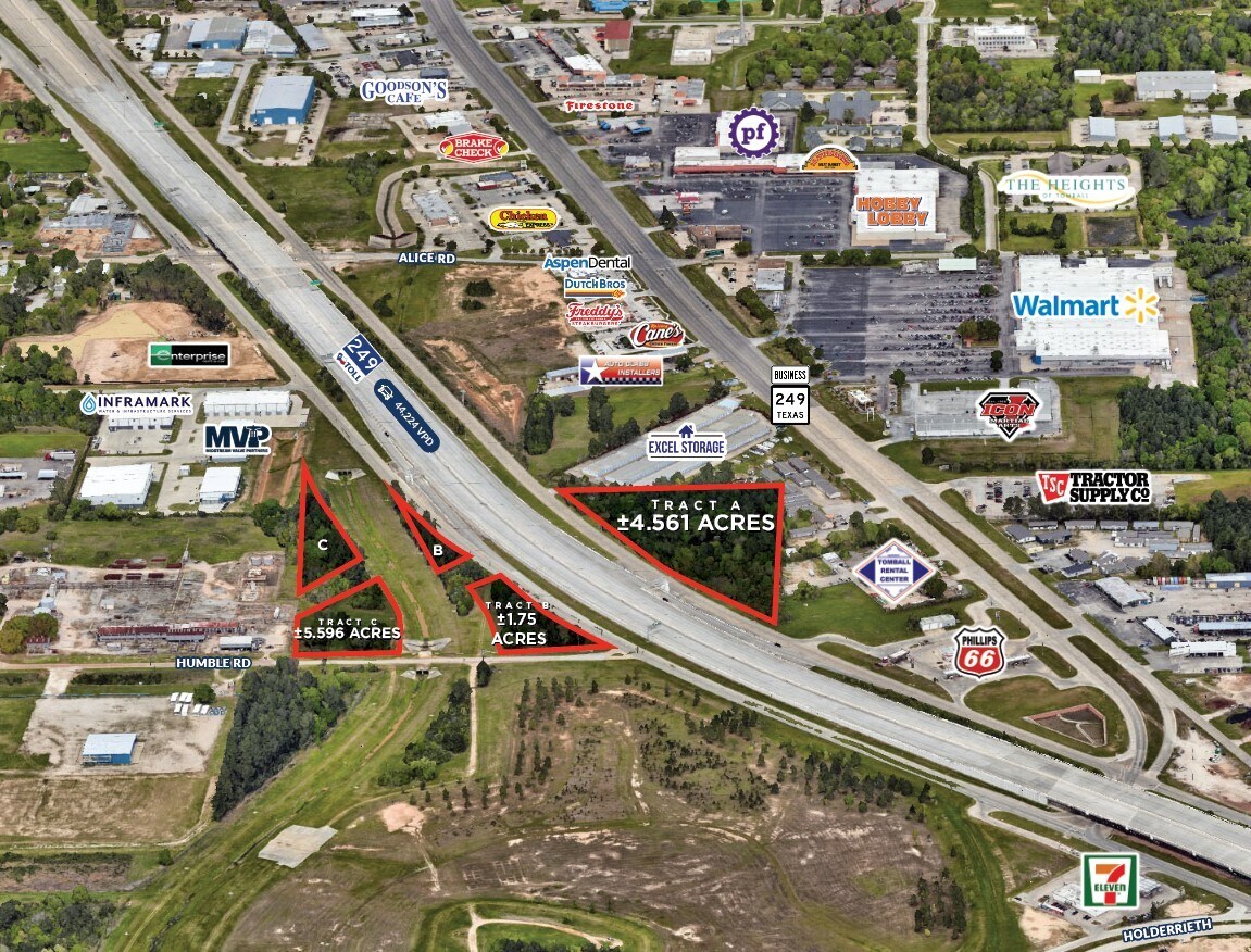 Hwy 249 & Humble Rd, Tomball, TX for Sale