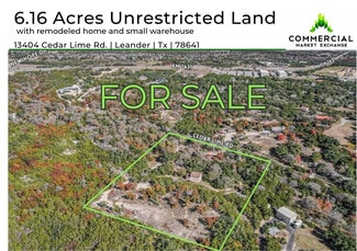 Leander, TX Commercial - 13404 Cedar Lime Rd Leander, TX Commercial - 13404 Cedar Lime Rd